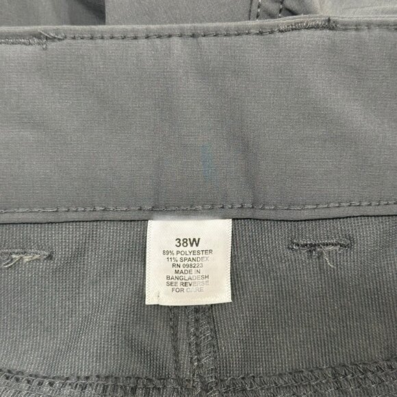 Magellan Outdoor Classic Fit Mens Pants 38W Moisture-Wicking Workwear - Picture 4 of 10